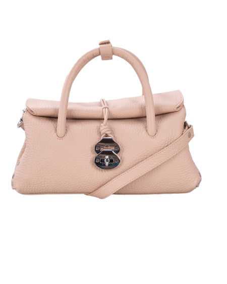Shop ZANELLATO  Borsa: Zanellato borsa "Dotta" small in pelle martellata.
Chiusura roll-top magnetica e nastrini tubolari con fibbia twist-lock.
Tracolla regolabile e removibile.
Tasca interna.
Dimensioni: Larghezza 32 cm, altezza 17 cm, profondità 15,5 cm, luce del manico 16 cm.
Composizione: 100% pelle di vitello.
Made in Italy.. 068750 S 1120000-Z0855